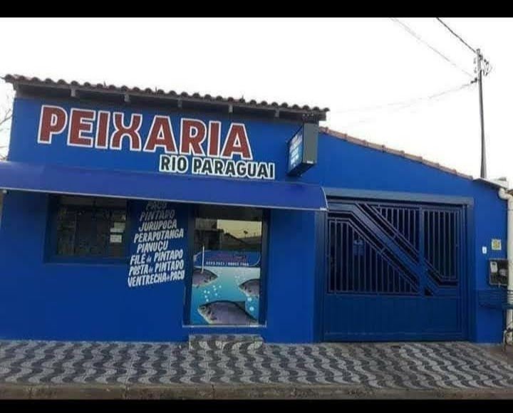 Peixes frescos da Peixaria Rio Paraguai